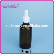 1oz amber glass bottle for body oil